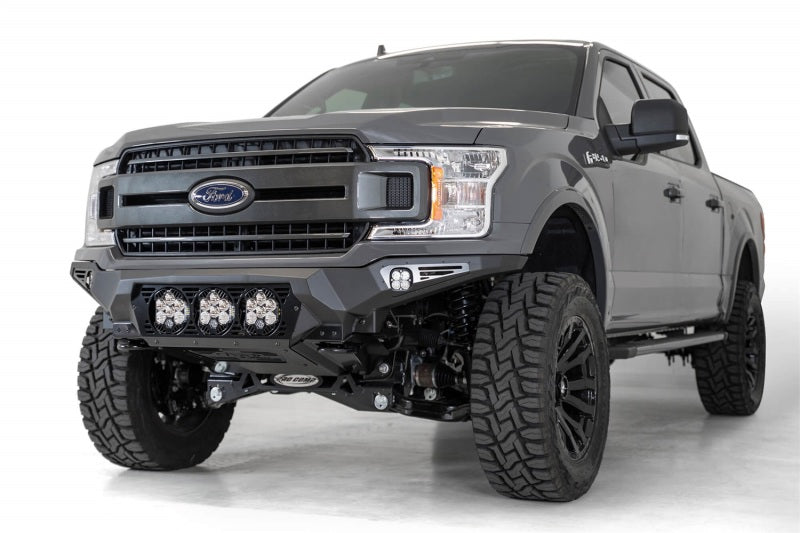 Addictive Desert Designs 18-20 Ford F-150 Bomber Front Bumper w/ 3 Baja Designs LP6 Mounts