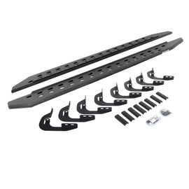 Go Rhino 15-19 GMC Sierra 2500/3500HD DC 4DR RB20 Slim Running Boards Kit (w/Brackets) - Bedliner Ct
