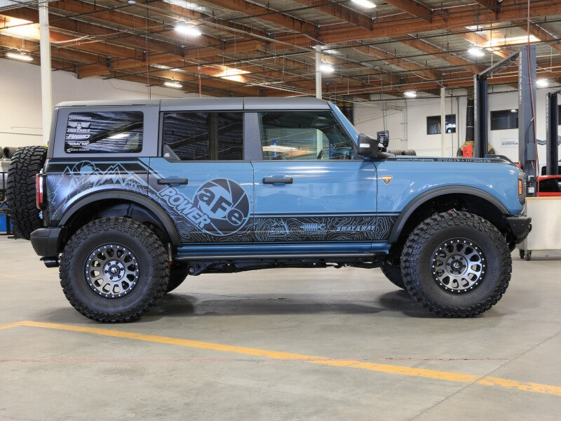 aFe 21-25 Ford Bronco (4 Door) Terra Guard Off-Road Sliders