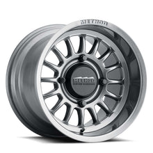 Load image into Gallery viewer, Method MR411 Bead Grip 15x7 / 5+2/38mm Offset / 5x4.5 / 72 CB Gloss Titanium Wheel