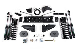 Zone Offroad 19-20 Ram 2500 4in Radius Arm Bracket - Gas - Nitro Shocks