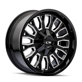 ION Type 152 20x9 / 8x170 BP / 0mm Offset / 125.2mm Hub Black/Milled Wheel