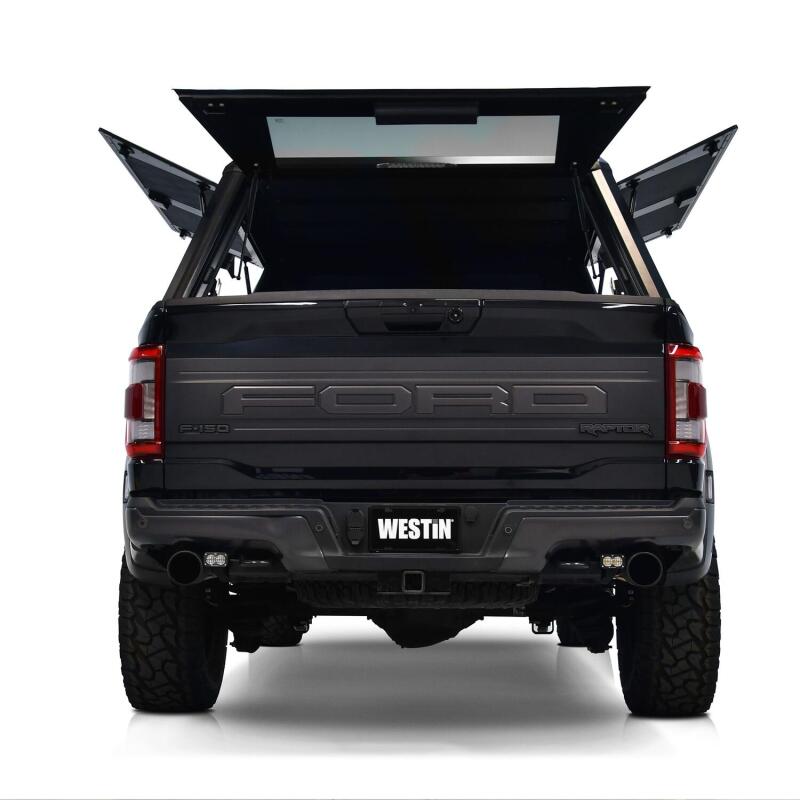 Westin EXP Truck Cap COMPLETE KIT A + B (21-25 Ford F-150/Lightning/Raptor CC 5.5ft. Bed)