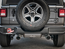 Load image into Gallery viewer, aFe Rebel Series 2.5in 409 SS Cat-Back Exhaust w/ Polished Tips 18-19 Jeep Wrangler (JL) V6 3.6L