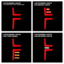 Load image into Gallery viewer, Spyder 21-23 Chevy Tahoe/Suburban (Halogen Only) LED Tail Lights - Blk (ALT-YD-CSUB21HAL-GR-BK)