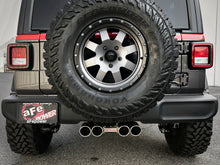 Load image into Gallery viewer, aFe Rebel Series 2.5in 304 SS Cat-Back Exhaust w/ Polished Tip 18-20 Jeep Wrangler (JL)