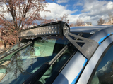 Cali Raised 2007-2021 Toyota Tundra 52 Curved Led Light Bar Roof Brackets Kit - W/5D Optic Osram 5