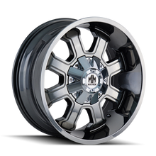 Load image into Gallery viewer, Mayhem 8103 Fierce 20x9 / 8x180 BP / 0mm Offset / 124.1mm Hub Chrome Wheel