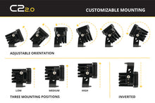 Load image into Gallery viewer, Diode Dynamics C2 2.0 Sport Yellow Driving Standard ABL (pair)