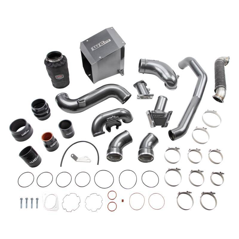 Wehrli 07.5-10 Chevrolet 6.6L Duramax LMM Stage 3 High Flow Bundle Kit - Cherry Frost