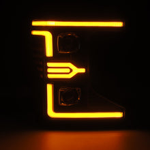 Load image into Gallery viewer, AlphaRex 20-22 Ford F-250/350/450/550 SD LUXX-Series LED Proj Headlights Bk w/Acv Light SS &amp; SBDRL