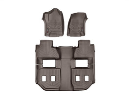 WeatherTech 2017+ Audi A4 Front & Rear FloorLiner - Cocoa