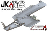 Artec Industries 07-18 Jeep Wrangler JK Under Armor - Four Door Bellypan Kit Model Year 2007-2011