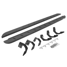 Load image into Gallery viewer, Go Rhino 15-22 Ram 1500 QC 4DR (Clssc Bdy) RB10 Slim Running Boards Kit (w/Brackets) - Bedliner Coat