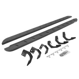 Go Rhino 15-22 Ram 1500 QC 4DR (Clssc Bdy) RB10 Slim Running Boards Kit (w/Brackets) - Bedliner Coat