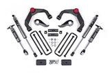 Zone Offroad 2020 GM 2500 / 3500 HD 3In Adventure Series (OE Key 84634344) w/o Overloads - Fox