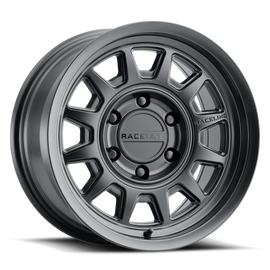 Raceline 952B Aero 17x8.5in / 6x135 BP / 0mm Offset / 87.1mm Bore - Satin Black Wheel