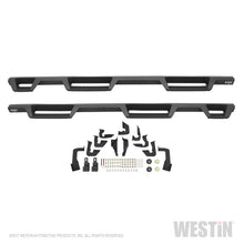 Load image into Gallery viewer, Westin 07-18 Chevrolet Silverado 1500 CC 5.5ft Bed HDX Drop W2W Nerf Step Bars - Tex. Blk
