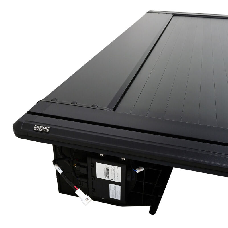 Westin 17-26 Ford F-250/F-350 SD 6.8ft Bed Electric Retractable Tonneau Cover - Black