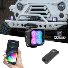 Load image into Gallery viewer, XKGlow XKmax RGBW Addressable Cube Light Kit - Spot Beam