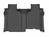 WeatherTech 19-26 Chevrolet Silverado 1500 2nd row Rear FloorLiner HP for Vinyl Floors - Black