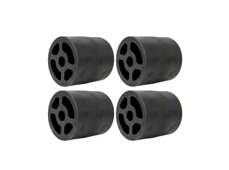 Daystar 3in Universal Body Lift Blocks - Tall 3in (75.mm) OD 2.95in (75.mm) ID 39/64 (15mm) - 4 Pack