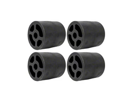 Daystar 3in Universal Body Lift Blocks - Tall 3in (75.mm) OD 2.95in (75.mm) ID 39/64 (15mm) - 4 Pack