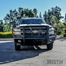 Load image into Gallery viewer, Westin 11-14 Chevrolet Silverado 2500/3500 HDX Bandit Front Bumper - Blk