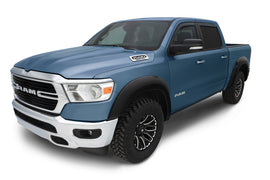 AVS Ventvisor smoke in-channel window deflectors installed on 2019-2026 Ram 1500 Crew Cab, 4-piece set