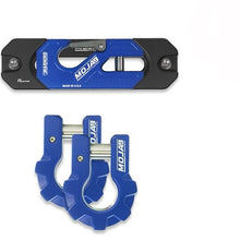 Load image into Gallery viewer, Color Matched Recessed Winch Shackle &amp; Fairlead Kit + 3/4” Extreme Duty Aluminum Shackles (ceramic coated)lifetime warranty