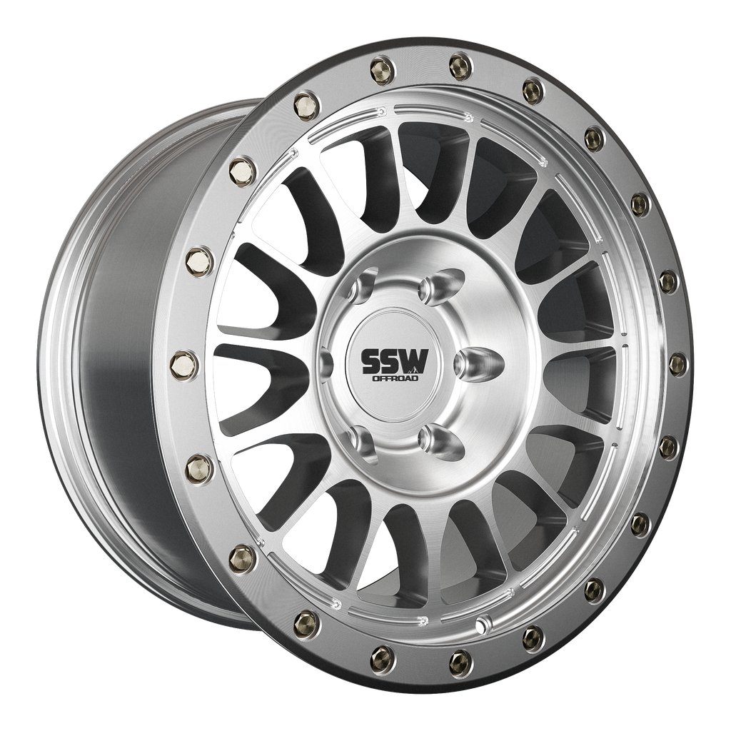 DAKAR EVO / MACHINED SILVER / 17X9.0 +25