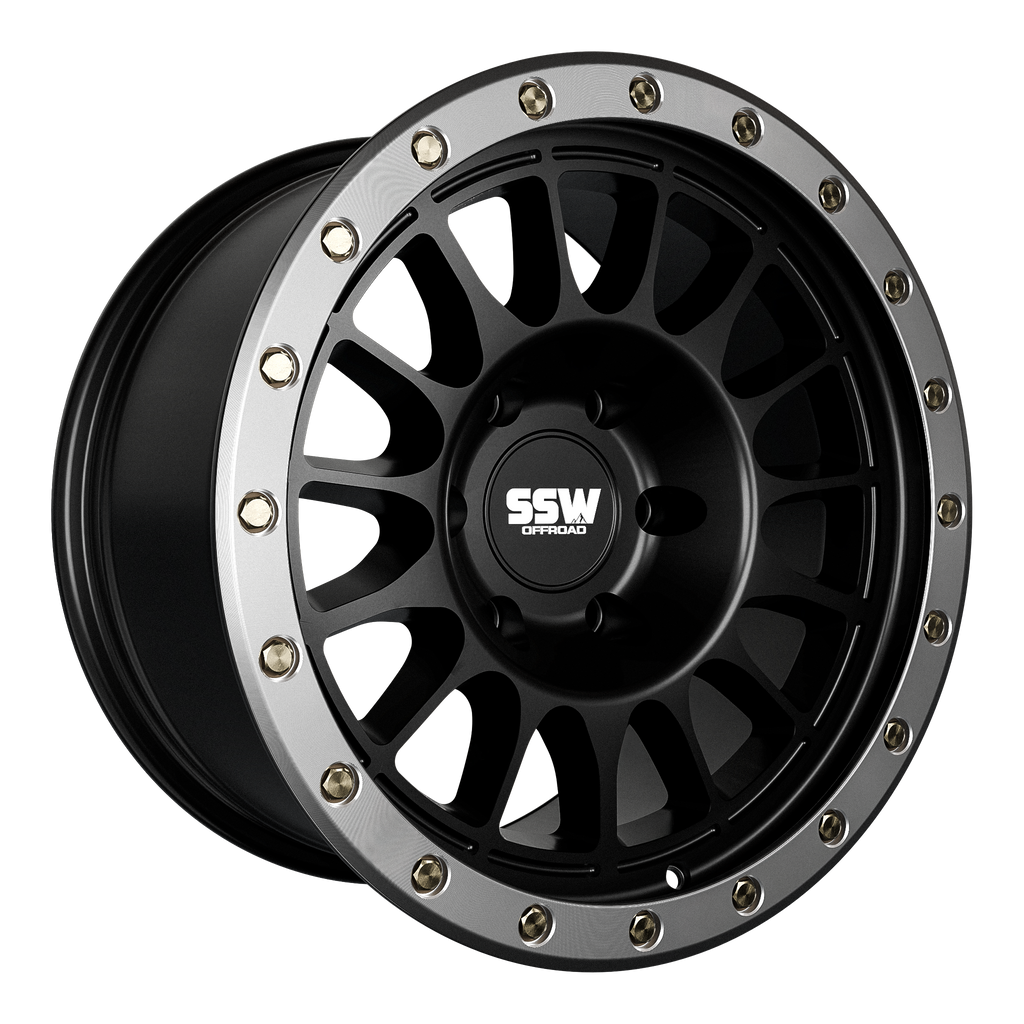 DAKAR EVO / MATTE BLACK / 17X9.0 +0