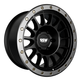 DAKAR EVO / MATTE BLACK / 17X9.0 +0