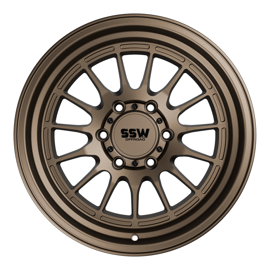 DAKAR / MATTE BRONZE / 17X9.0 +0