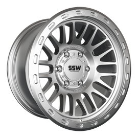 GRIFFON / MACHINED SILVER / 17X9.0 -25