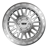 GRIFFON / MACHINED SILVER / 17X9.0 -25