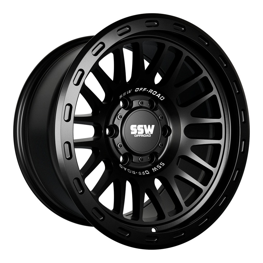 GRIFFON / MATTE BLACK / 17X9.0 -25