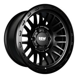 GRIFFON / MATTE BLACK / 17X9.0 -25