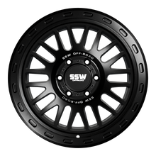 Load image into Gallery viewer, GRIFFON / MATTE BLACK / 17X9.0 -25