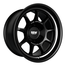 NOVA / MATTE BLACK / 17X9.0 -25