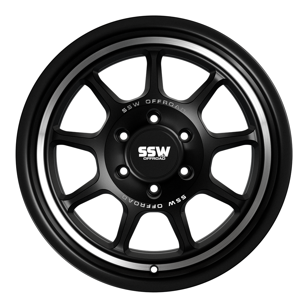NOVA / MATTE BLACK / 17X9.0 -25