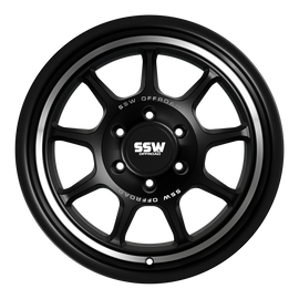 NOVA / MATTE BLACK / 17X9.0 -25