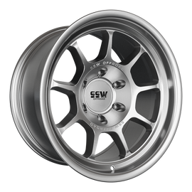 NOVA / MACHINED SILVER / 17X9.0 -25