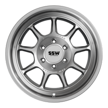 Load image into Gallery viewer, NOVA / MACHINED SILVER / 17X9.0 -25