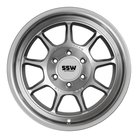NOVA / MACHINED SILVER / 17X9.0 -25