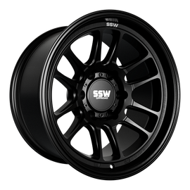RAPTOR / MATTE BLACK / 17X9.0 -12