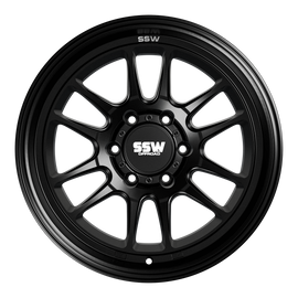 RAPTOR / MATTE BLACK / 17X9.0 -12