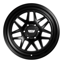 Load image into Gallery viewer, SIERRA / MATTE BLACK / 17X9.0 -25