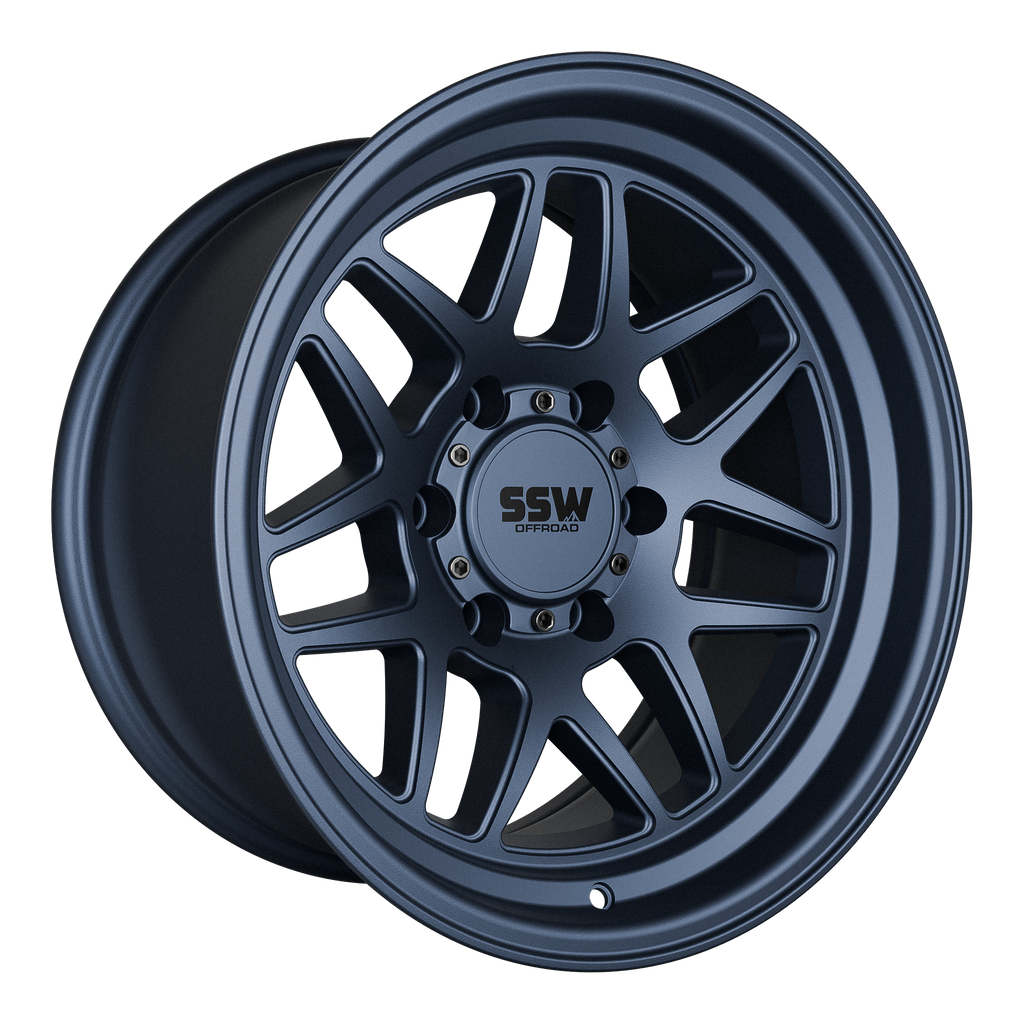 SIERRA / MATTE BLUE / 17X9.0 -25