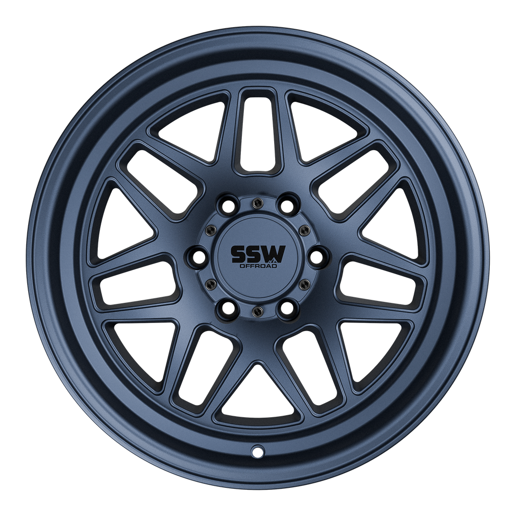 SIERRA / MATTE BLUE / 17X9.0 -25